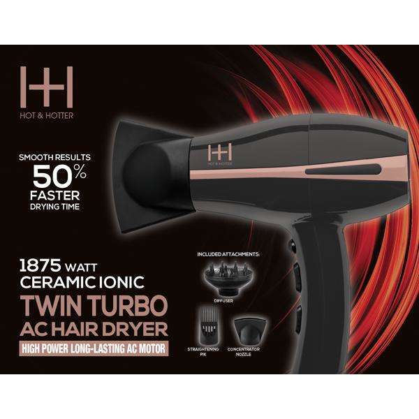 Hot and hotter hair on sale dryer