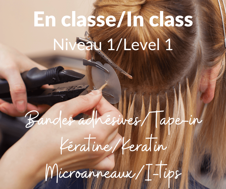 Tape in extensions class sale